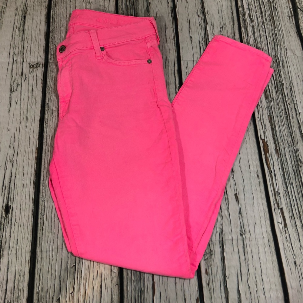 7 seven for all man kind pink woman’s jeans 31